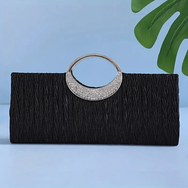 Ensemble Glamour Prestige - Pochette et Bijoux Éblouissants