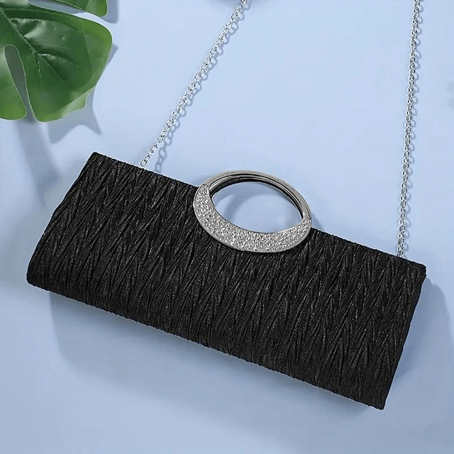 Ensemble Glamour Prestige - Pochette et Bijoux Éblouissants